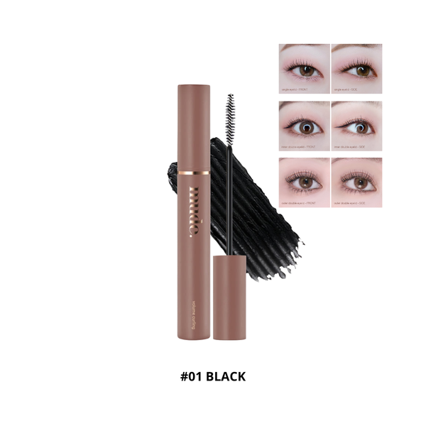 Mascara Định Hình Mi Mude Inspire Volume Curling Mascara #01 Black