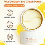  Mặt Nạ Mắt Medianswer Vita Collagen Eye Cream Patch 60 Miếng 