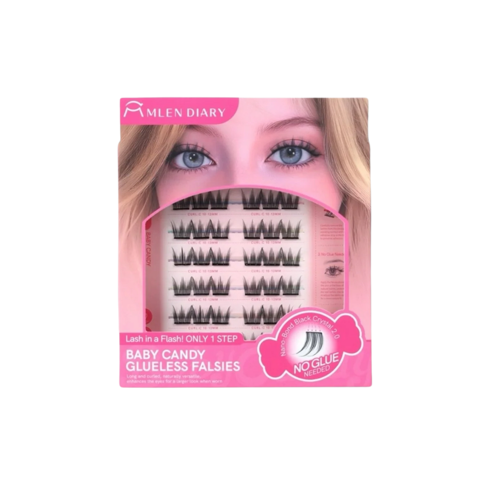  Mi Giả Tự Dính Mlen Diary Glueless Falsies - Baby Candy 