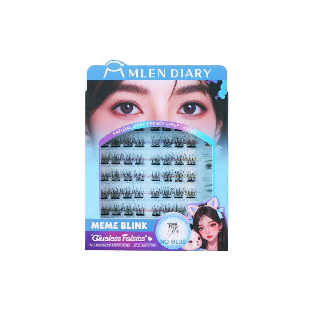  Mi Giả Tự Dính Mlen Diary Glueless Falsies - Meme Blink 