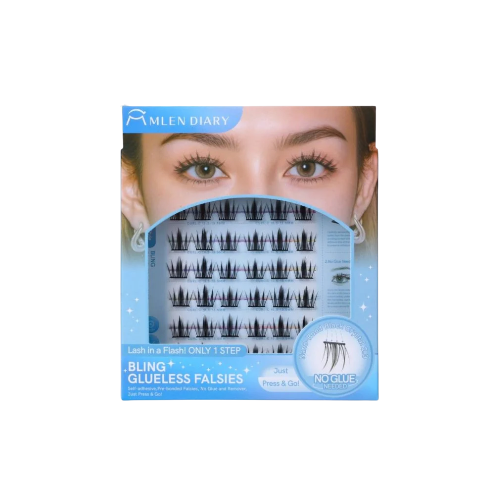  Mi Giả Tự Dính Mlen Diary Pha Lê Đen 