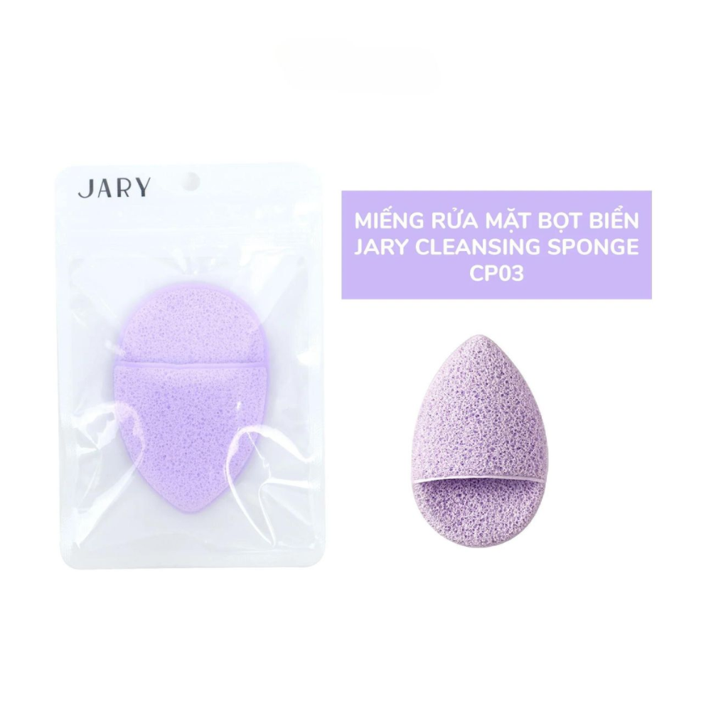  Miếng Rửa Mặt Bọt Biển Jary Cleansing Sponge CP03 