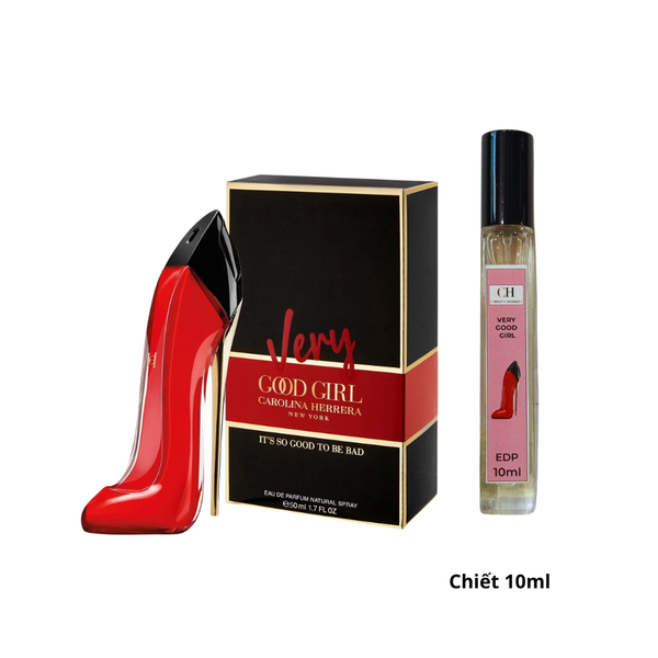 Nước Hoa Mini Nữ Carolina Herrera Very Good Girl EDP Chiết 10ml