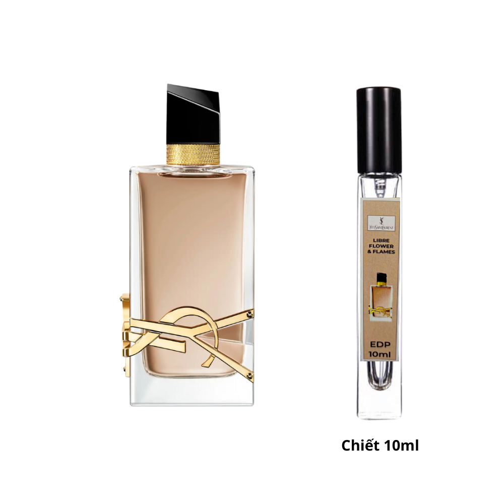  Nước Hoa Mini Nữ YSL Libre Flowers & Flames EDP (Chiết 10ml) 