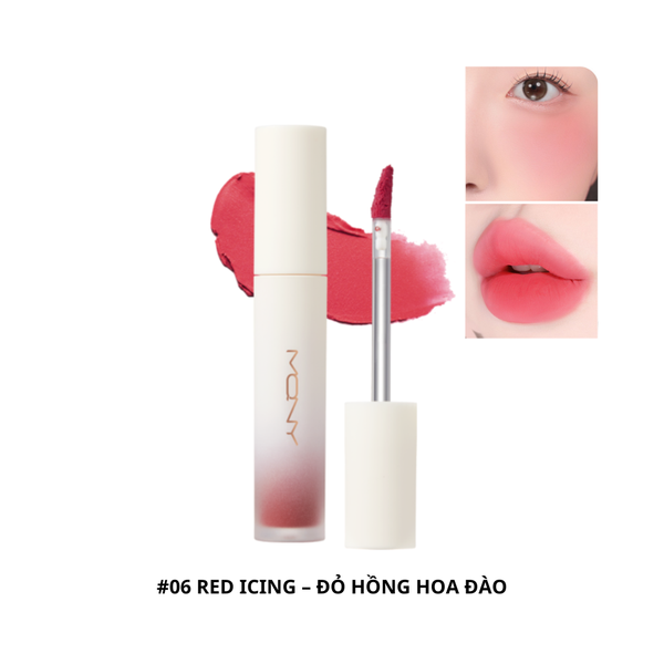 Son Kem Bùn Mịn Lì MQNY Powder Blur Tint #06 Red Icing