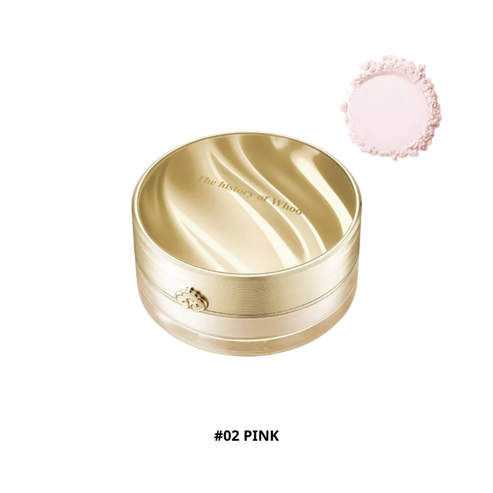  Phấn Phủ Dạng Bột The History Of Whoo Luxury Luminous Powder 28g #02 Pink 