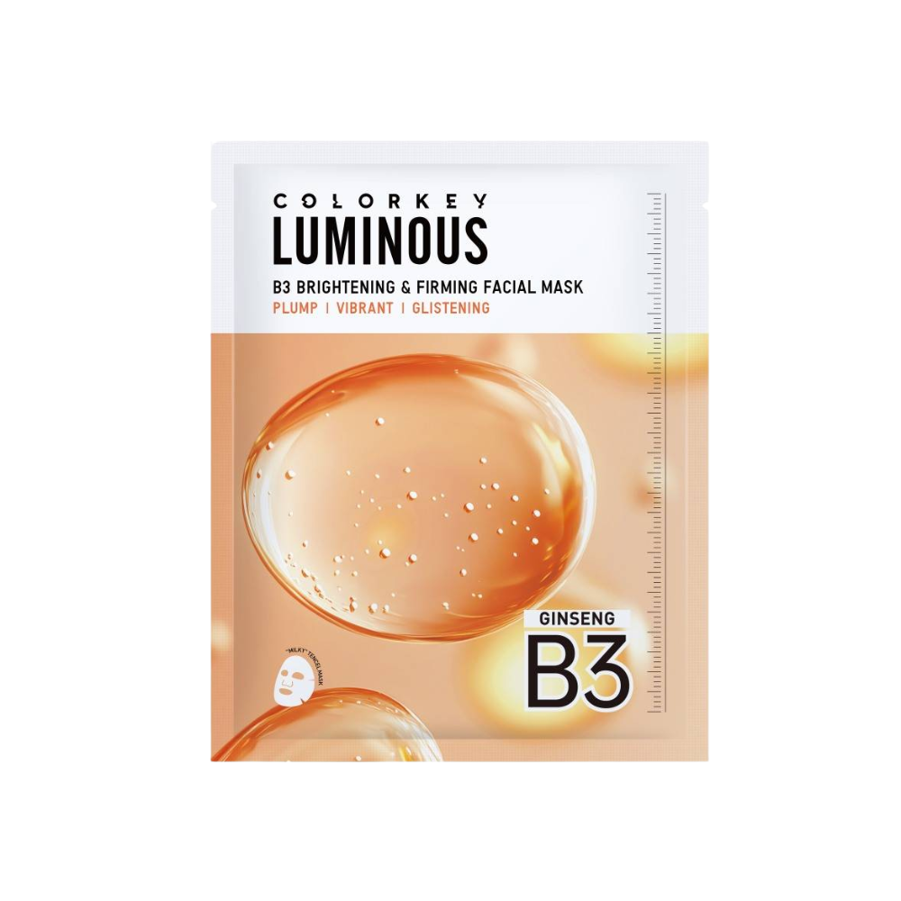  Mặt Nạ Săn Chắc & Dưỡng Sáng Da Colorkey Luminous B3 Brightening & Firming Facial Mask 25ml 