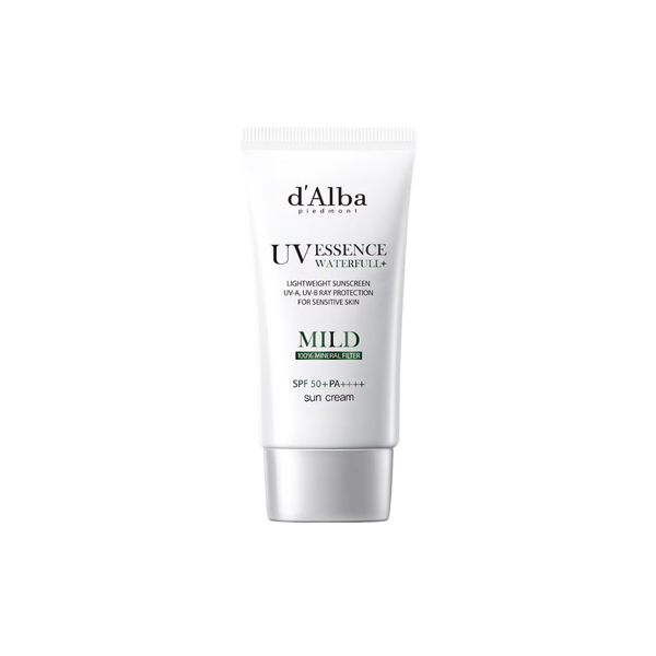 Kem Chống Nắng Vật Lý Dịu Nhẹ Cho Da Nhạy Cảm d'Alba Waterfull Mild Suncream SPF 50+ PA++++ 50ml