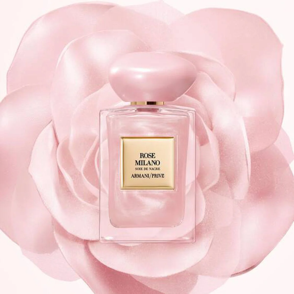  Nước Hoa Mini Unisex Giorgio Armani Prive Rose Milano Soie De Nacre Limited EDT (Chiết 10ml) 