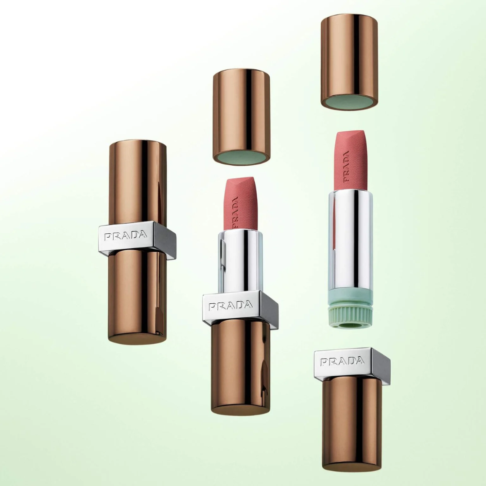  Son Highend Prada Monochrome Soft Matte Lipstick #B101 Tiepolo (Brown Limited Edition) 