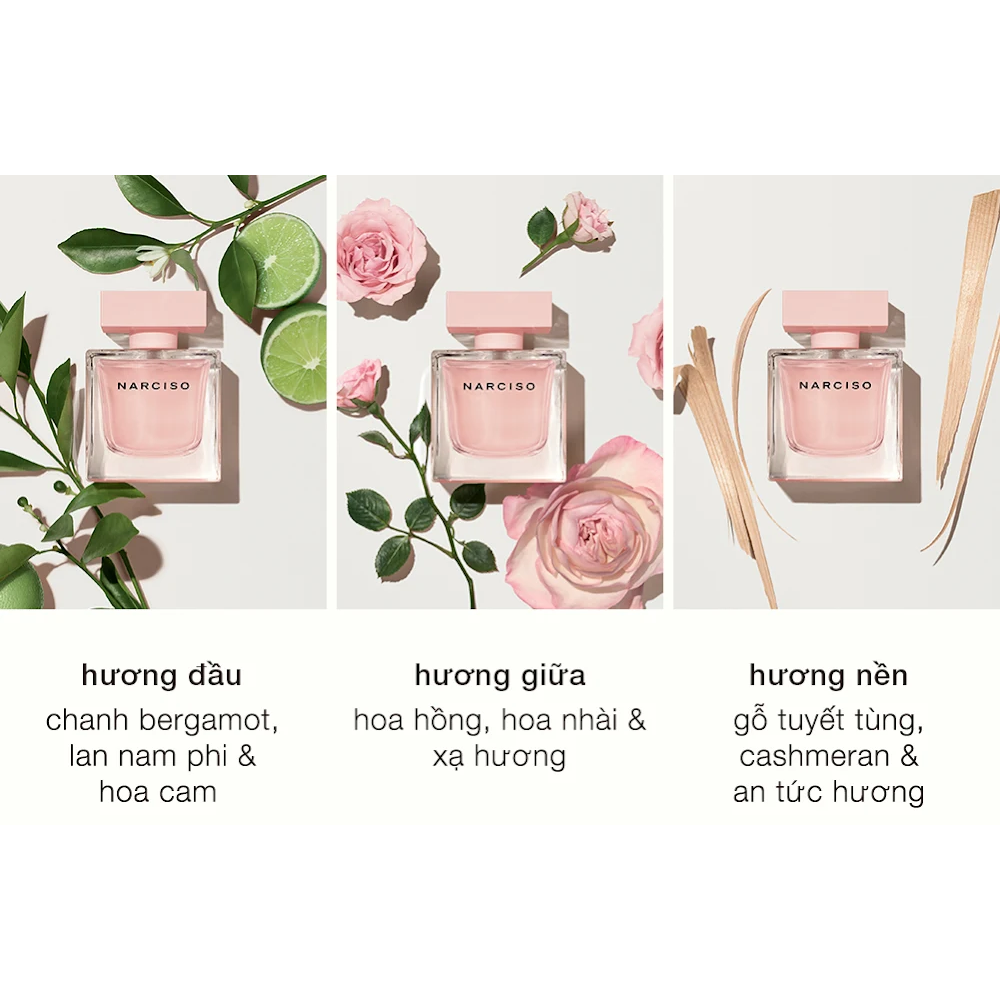  Nước Hoa Nữ Narciso Rodriguez Narciso Cristal EDP 50ml 