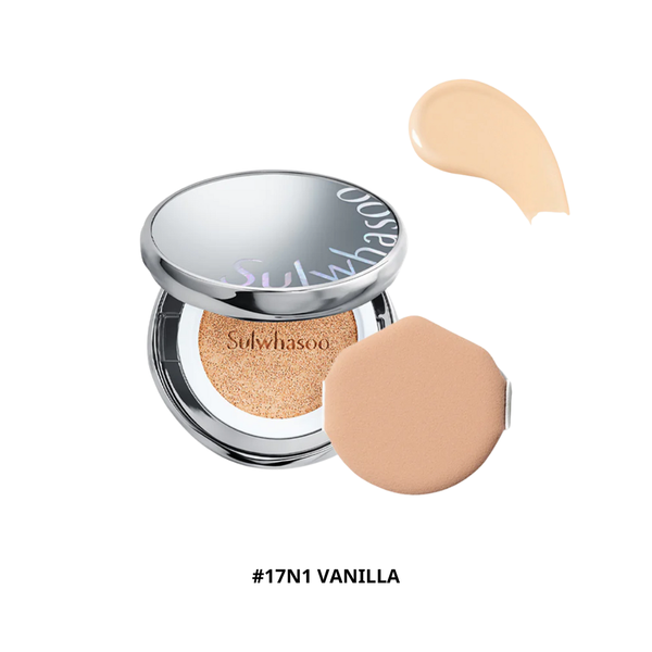 Phấn Nước Sulwhasoo Perfecting Cushion Airy Coussin De Teint Aéré SPF50+ PA+++ 30g #17N1 Vanilla (Kèm Lõi)
