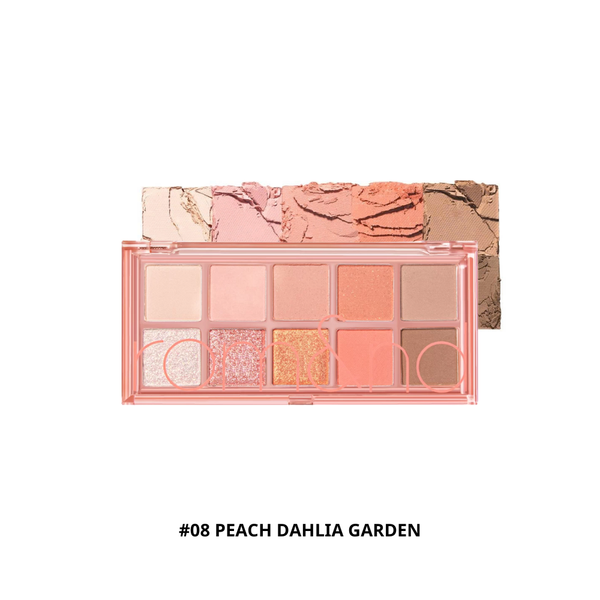 Phấn Mắt 10 Ô Romand Better Than Palette #08 Peach Dahlia Garden