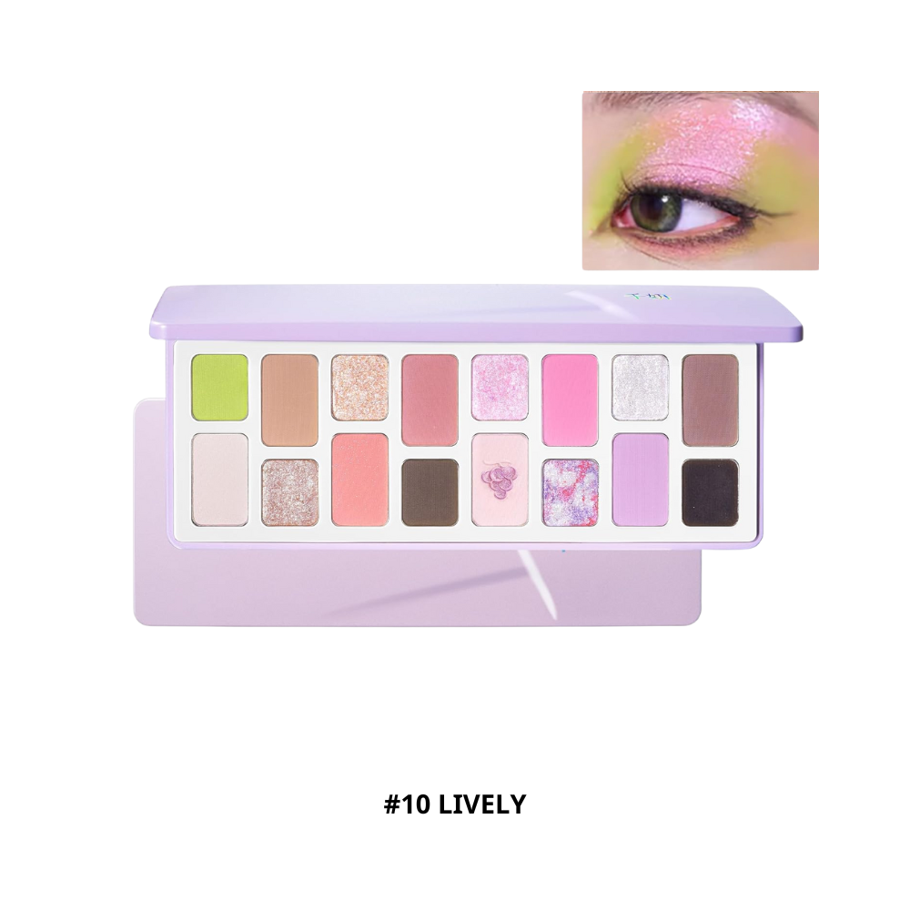  Phấn Mắt 16 Ô Cheeryep Eyeshadow Palette #10 Lively 