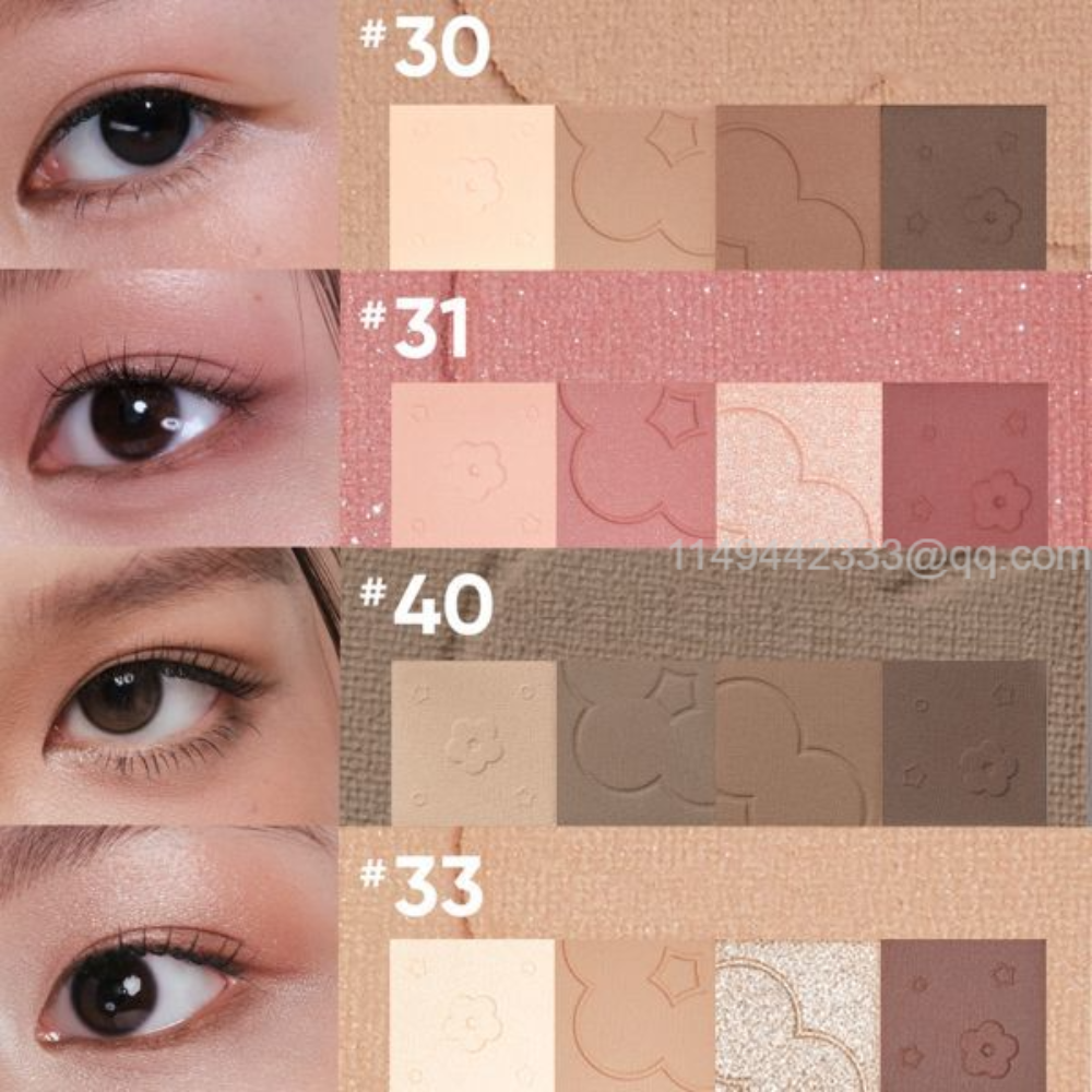  Phấn Mắt 4 Ô Judydoll 4 Colors Eyeshadow #31 Sweet Tea 