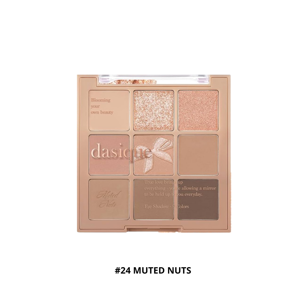  Phấn Mắt 9 Ô Dasique Shadow Palette #24 Muted Nuts 