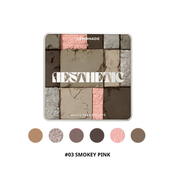 Phấn Mắt Lemonade Aesthetic Multi-task Palette #03 Smokey Pink