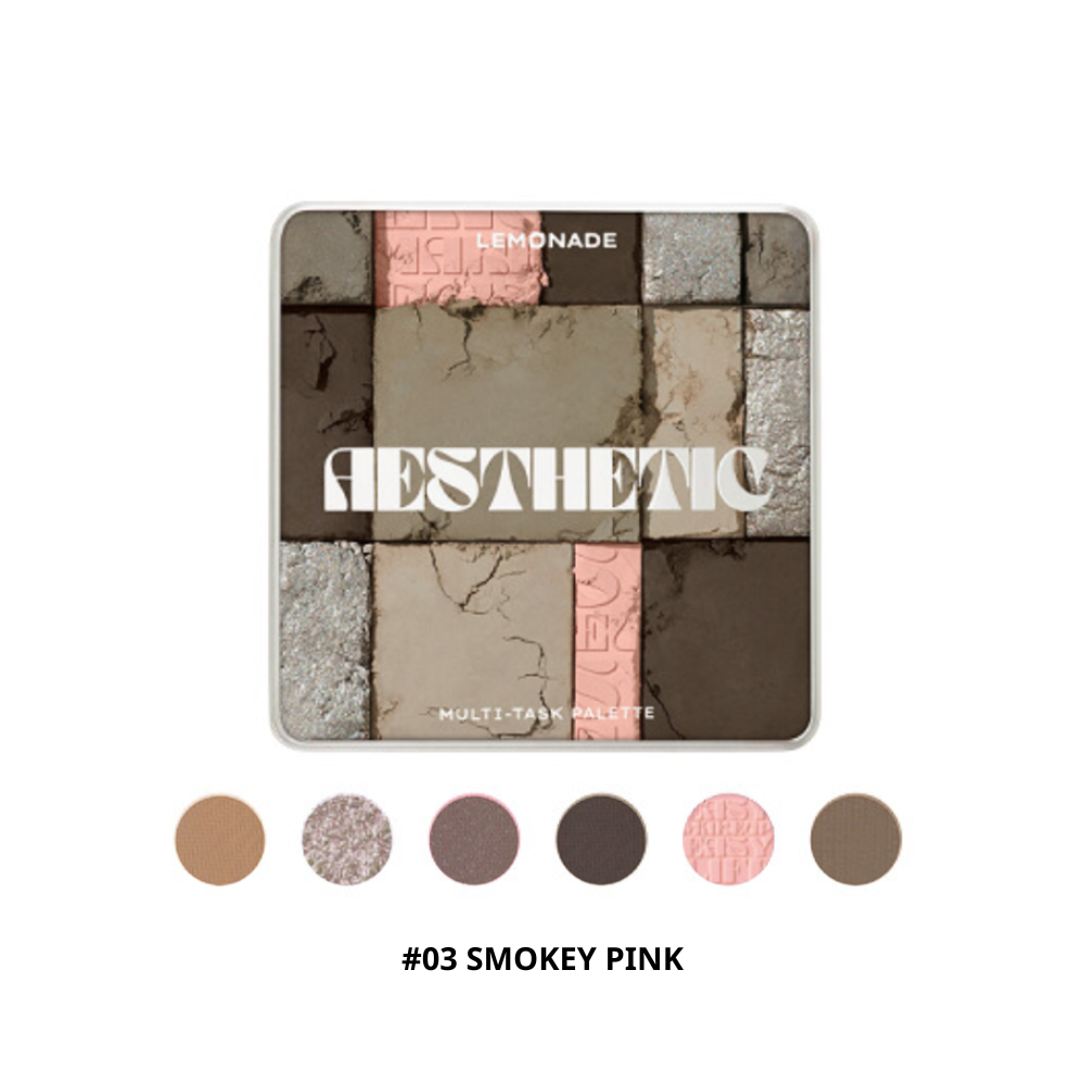  Phấn Mắt Lemonade Aesthetic Multi-task Palette #03 Smokey Pink 