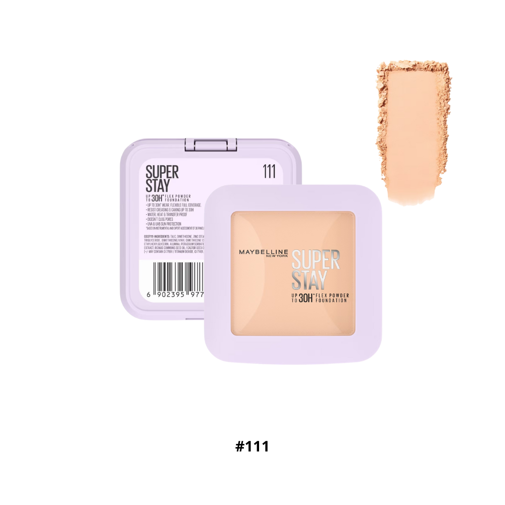  Phấn Nền Maybelline Super Stay 30H Flex Powder Foundation 9g #111 