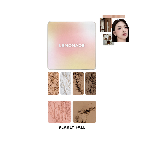 Phấn Mắt 6 Ô Lemonade Aesthetic Multi-Task Palette #Early Fall