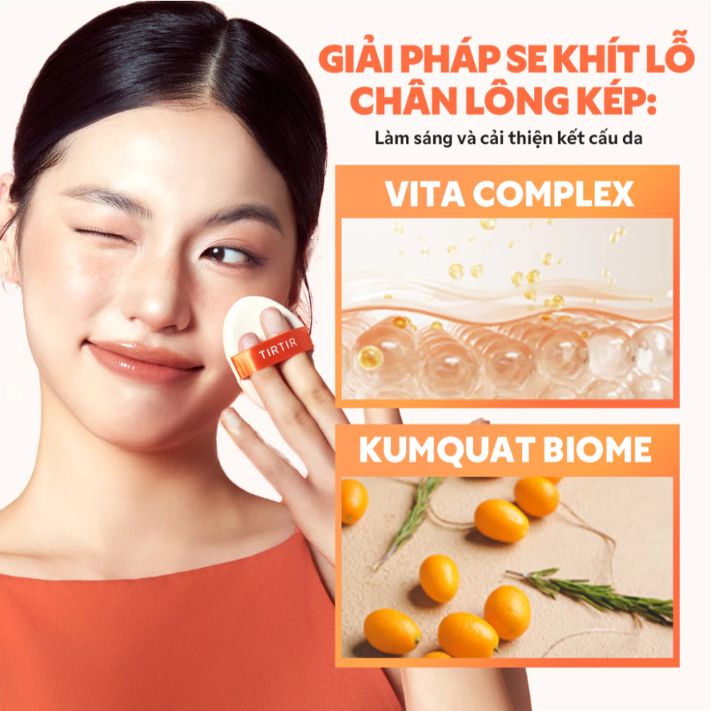  Phấn Nước Tir Tir Mask Fit Ai Filter Cushion SPF 30 PA++ #21N Ivory 