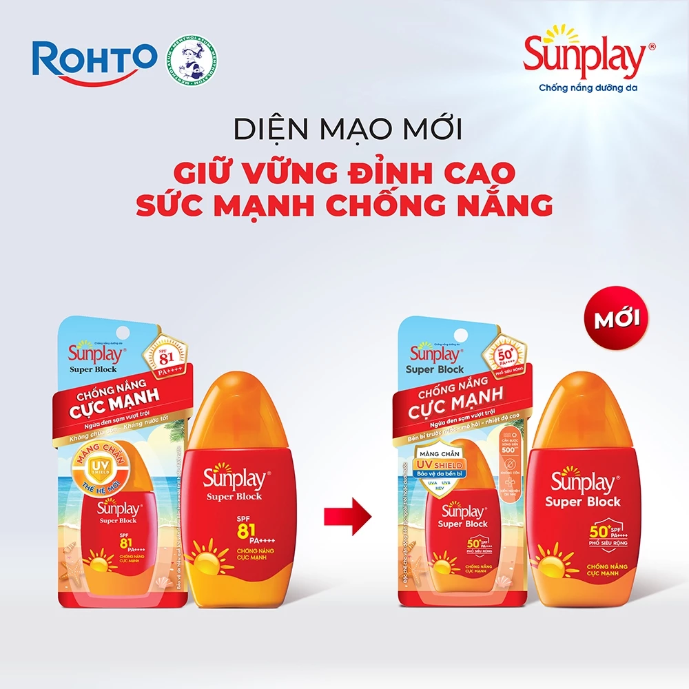  Sữa Chống Nắng Sunplay Super Block SPF 50+ PA++++ 30g 