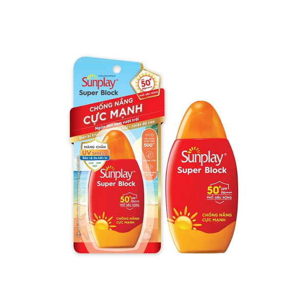 Sữa Chống Nắng Sunplay Super Block SPF 50+ PA++++ 30g
