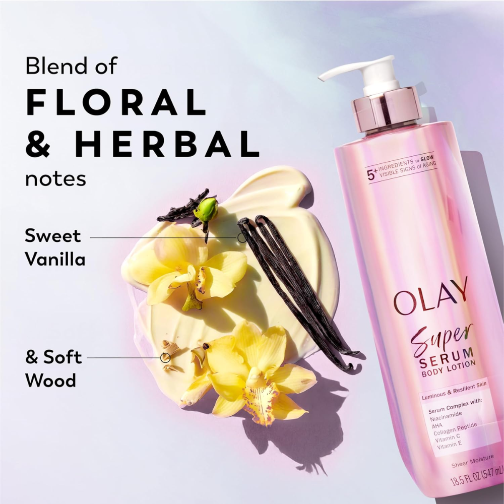  Sữa Dưỡng Thể Olay Super Serum Body Lotion 547ml 