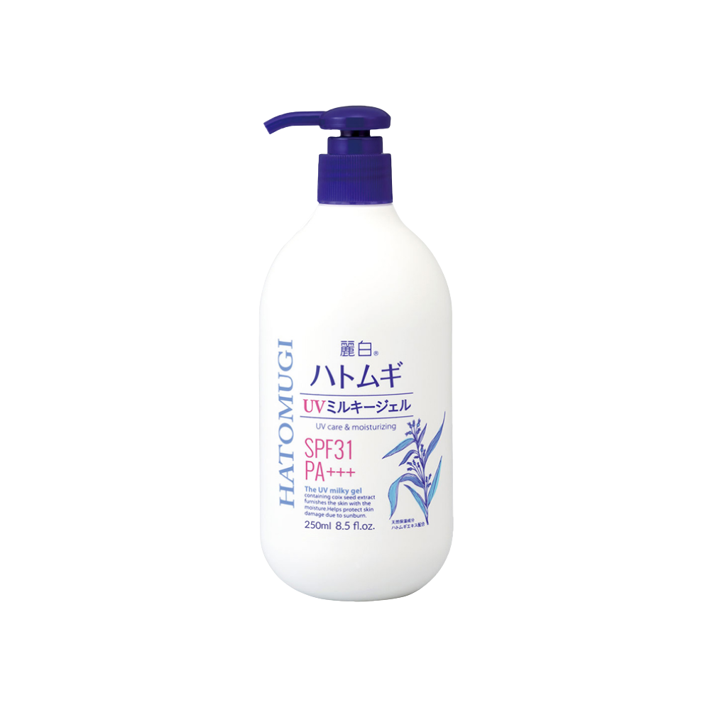  Sữa Dưỡng Thể Trắng Da Chống Nắng Hatomugi Milky Gel SPF31 PA+++ 250ml 