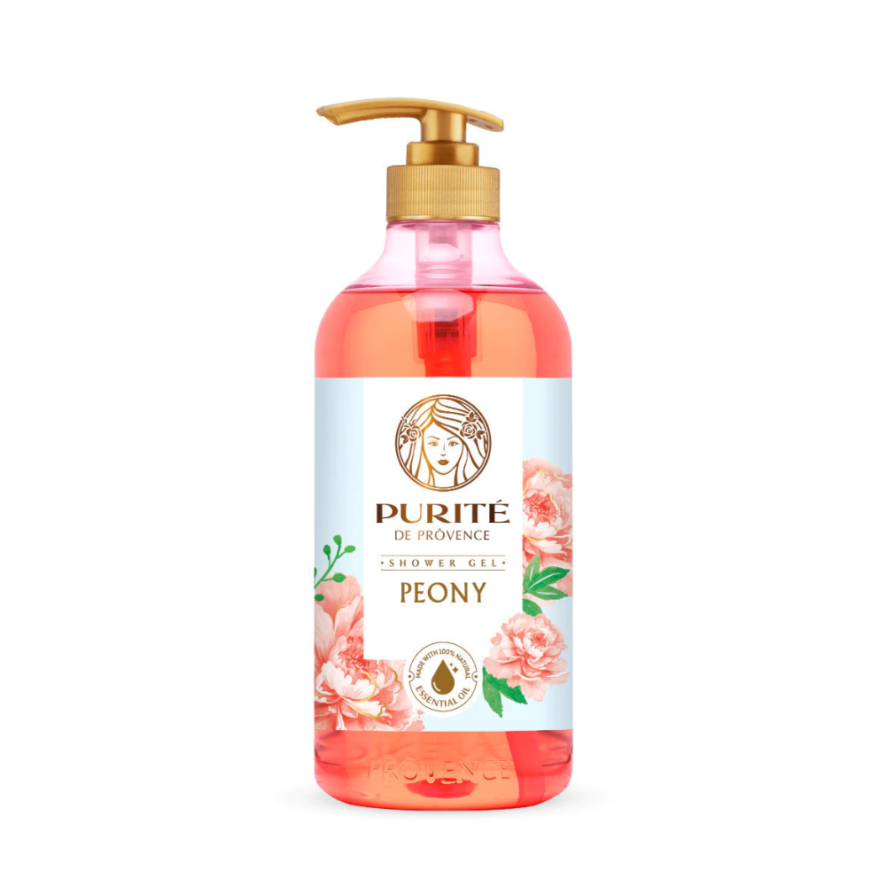  Sữa Tắm Hương Hoa Mẫu Đơn Purité Peony Shower Gel 850ml 