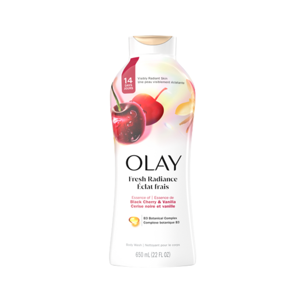 Sữa Tắm Olay Fresh Outlast Black Cherry & Vanilla Body Wash 650ml 