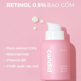  Tinh Chất Giảm Nhăn, Tăng Đàn Hồi Da Candid 0.5% Retinol Treatment 30ml 