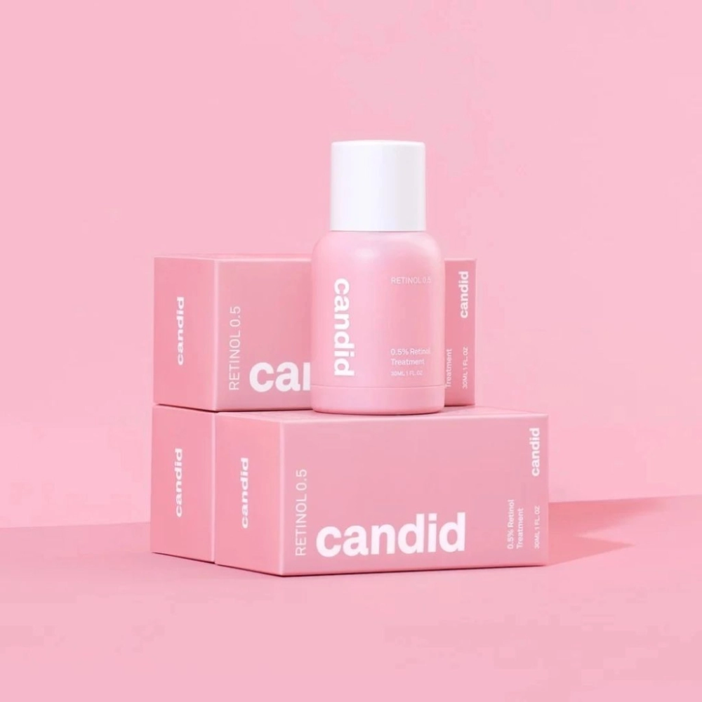  Tinh Chất Giảm Nhăn, Tăng Đàn Hồi Da Candid 0.5% Retinol Treatment 30ml 
