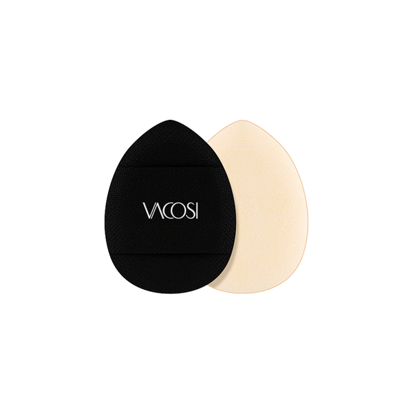 Set 2 Bông Cushion Vacosi Xỏ Ngón Mini Màu Đen BP55