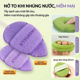  Set 3 Miếng Mút Rửa Mặt Amortals Wash To Smile Face Washing Puff 