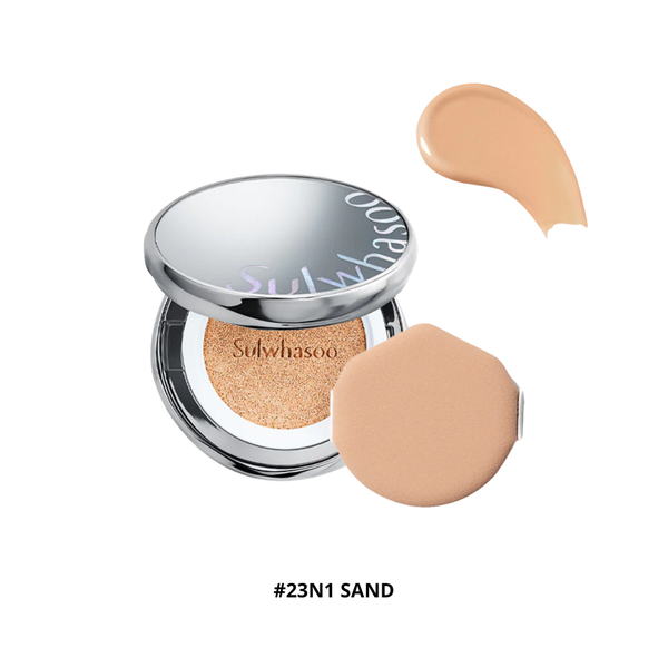 Phấn Nước Sulwhasoo Perfecting Cushion Airy Coussin De Teint Aéré SPF50+ PA+++ 30g #23N1 Sand (Kèm Lõi)