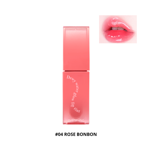 Son Bóng Pha Lê MQNY Dewy Water Glow Lip Tint #04 Rose Bonbon