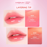  Son Bóng Pha Lê MQNY Dewy Water Glow Lip Tint #06 Juicy Pink 