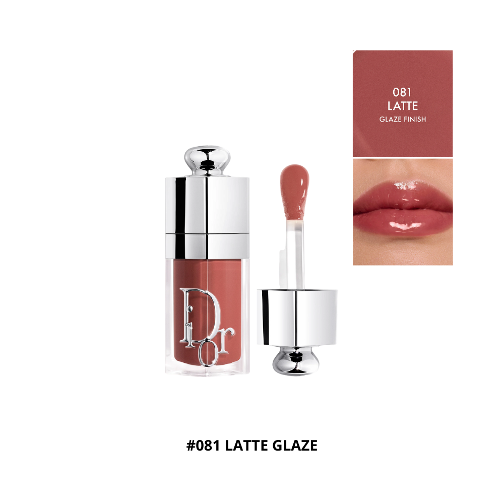 リップグロス Dior Addict Lip Glow Oil 081 Latte Glaze Son Dưỡng Dior Addict Lip Glow Oil #081 Latte Glaze – Beautyon