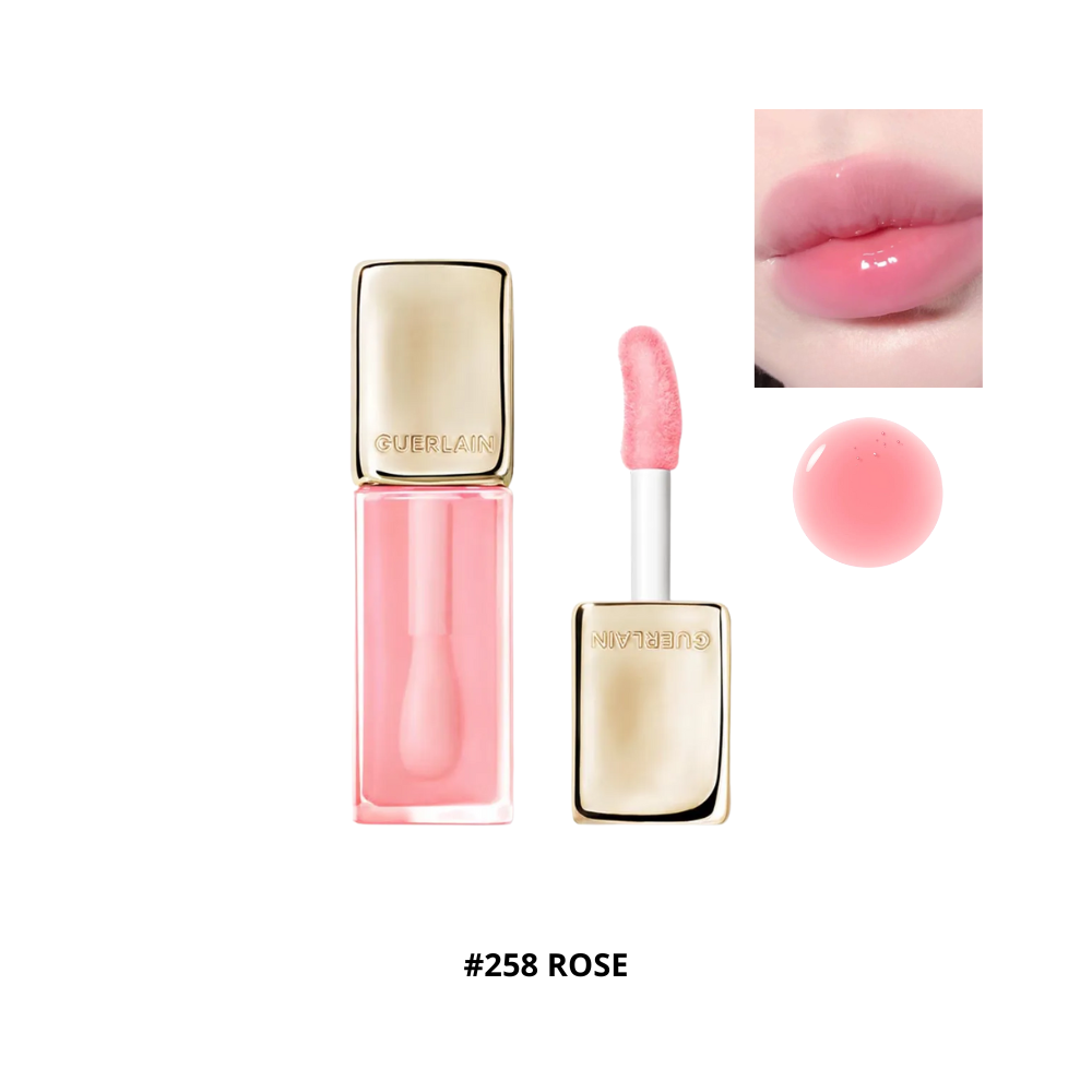  Son Dưỡng Môi Guerlain Kisskiss Bee Glow Oil #258 Rose 