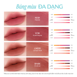  Son Kem Bùn Mịn Lì Lemonade Perfect Couple Blurry Stain Lip Cream #Cheer 