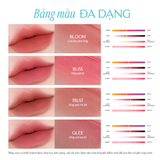  Son Kem Bùn Mịn Lì Lemonade Perfect Couple Blurry Stain Lip Cream #Trust 