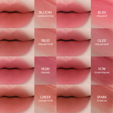  Son Kem Bùn Mịn Lì Lemonade Perfect Couple Blurry Stain Lip Cream #Glee 