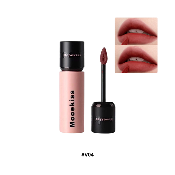 Son Kem Bùn Mịn Lì Mooekiss Velvet Lip Mud #V04