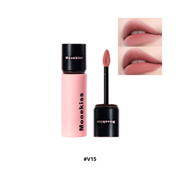 Son Kem Bùn Mịn Lì Mooekiss Velvet Lip Mud #V15