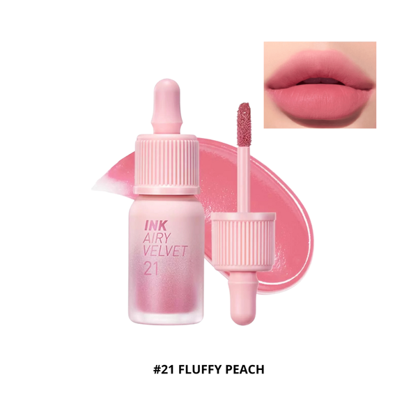 Son Kem Peripera Ink Airy Velvet #21 Fluffy Peach