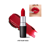  Son Lì MAC Retro Matte Lipstick #707 Ruby Woo 