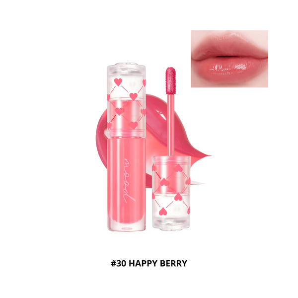 Son Tint Bóng Peripera Ink Mood Glowy Lip Tint #30 Happy Berry