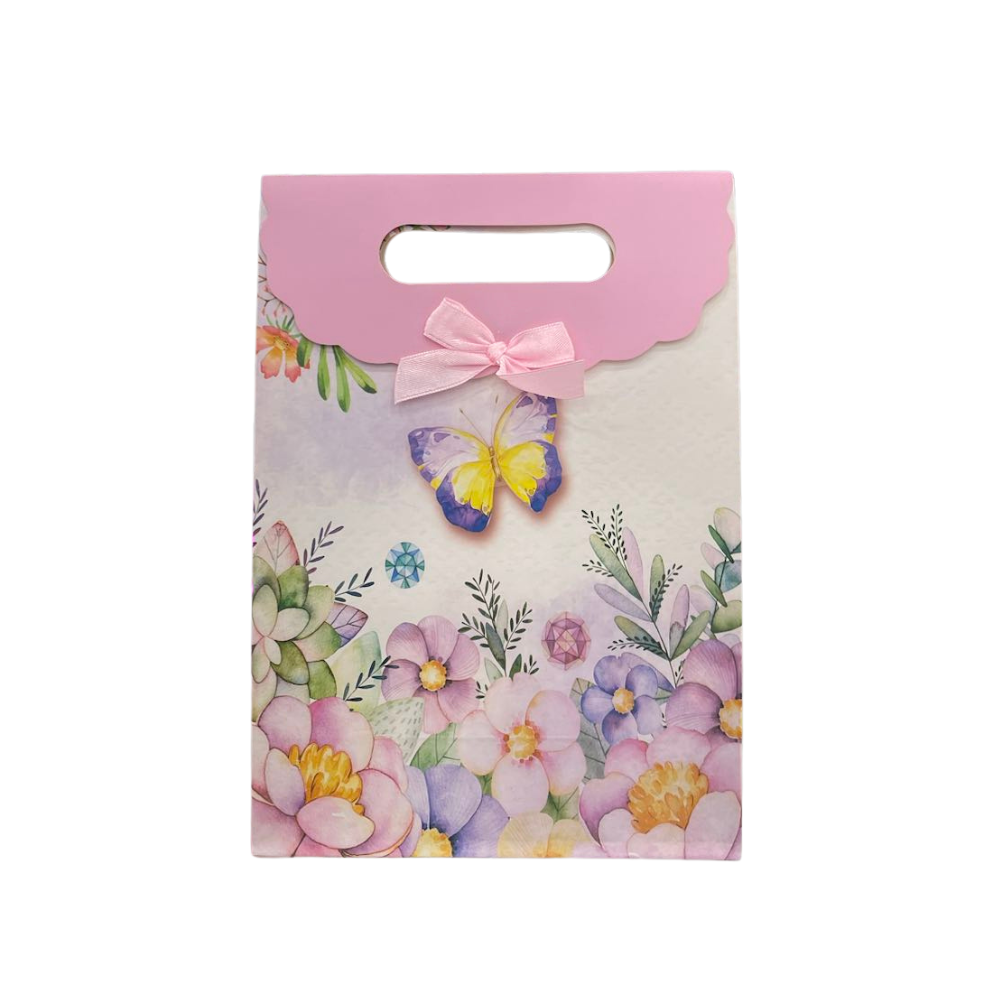  Túi Giấy Đựng Quà Nơ Size 04 (19cm x 27cm x 8cm) 