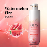  Sữa Tắm Olay Intensely Hydrating Watermelon Fizz Scent Body Wash 591ml 